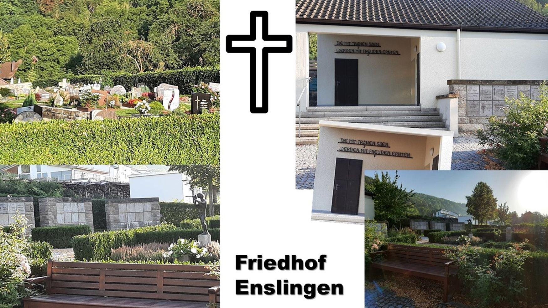 Collage Friedhof Enslingen